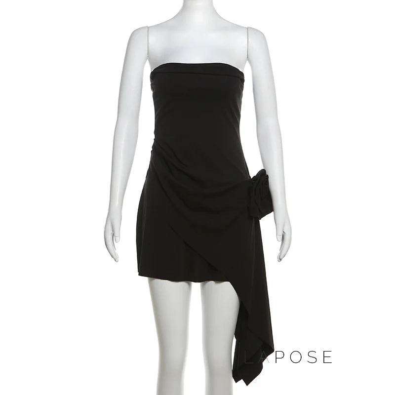Marykate Floral Strapless Mini Dress