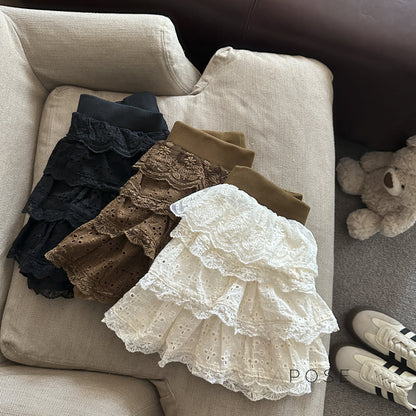 Meira Layered Ruffle Mini Skirt