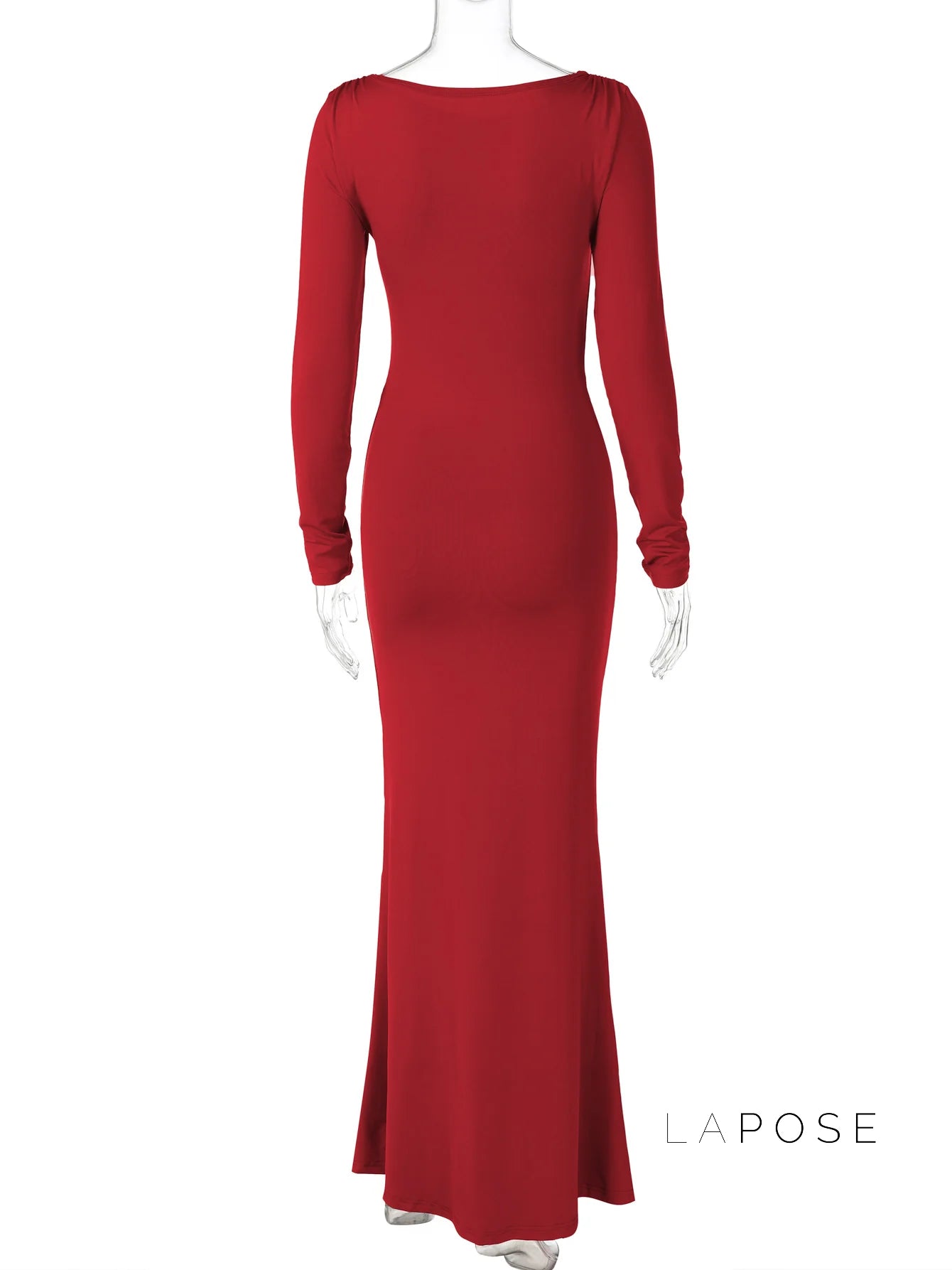 Mildred Pleated Long Sleeve Dress
