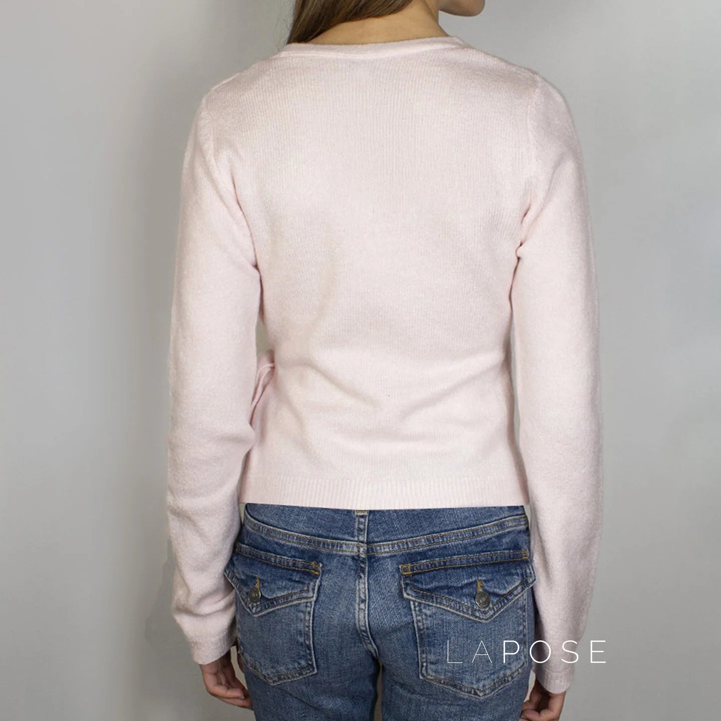 Nalayah V-Neck Tie Knit Top