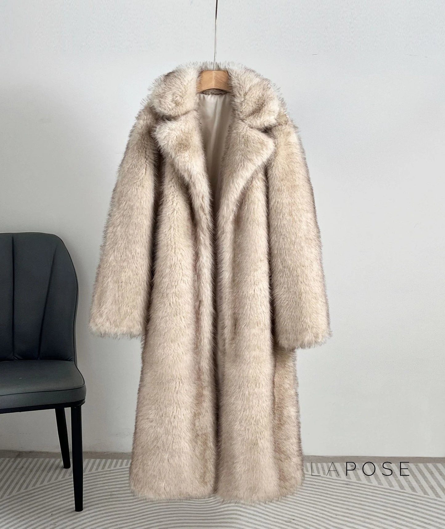 Nana Plush Faux Fur Coat