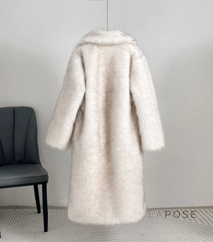Nana Plush Faux Fur Coat