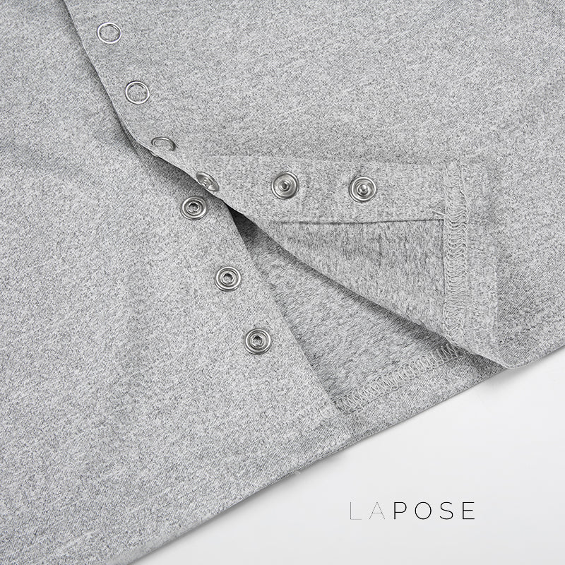 Nayelis Buttoned Polo Top
