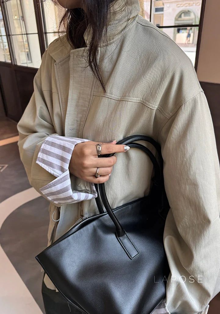 Nilah Cinched Utility Trench Coat