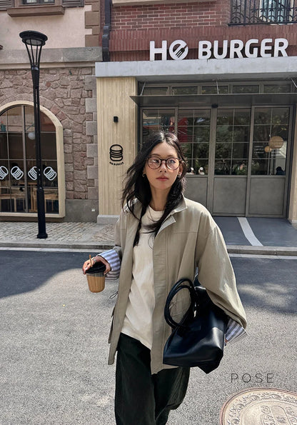 Nilah Cinched Utility Trench Coat