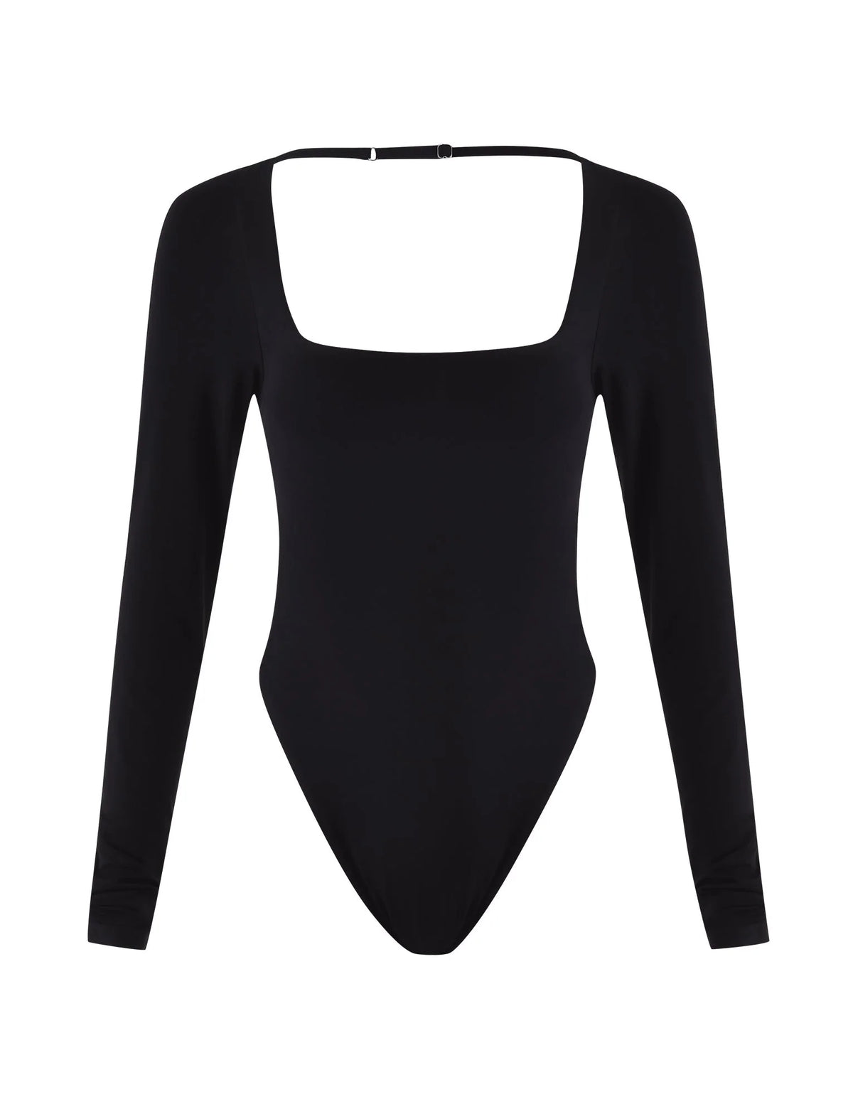 Oaklynn Backless Long Sleeve Bodysuit