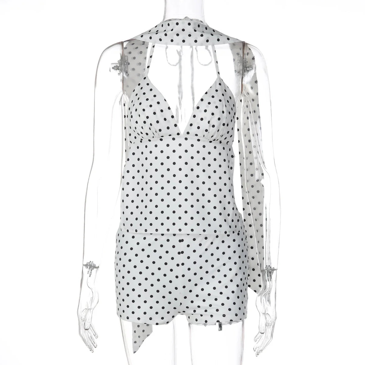 Polka Dot Two-Piece Short Set
