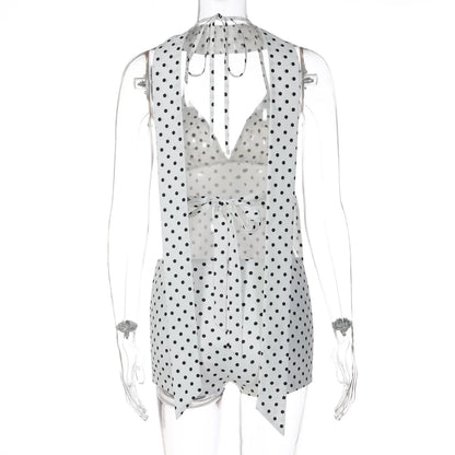 Polka Dot Two-Piece Short Set