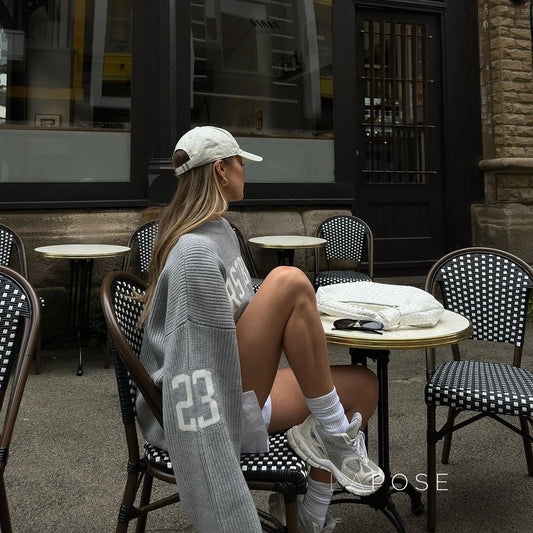 Remedy Jacquard Alphabet Sweater