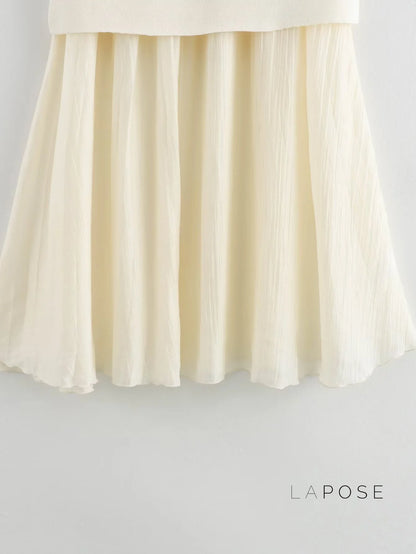 Renee Button Midi Skirt Set