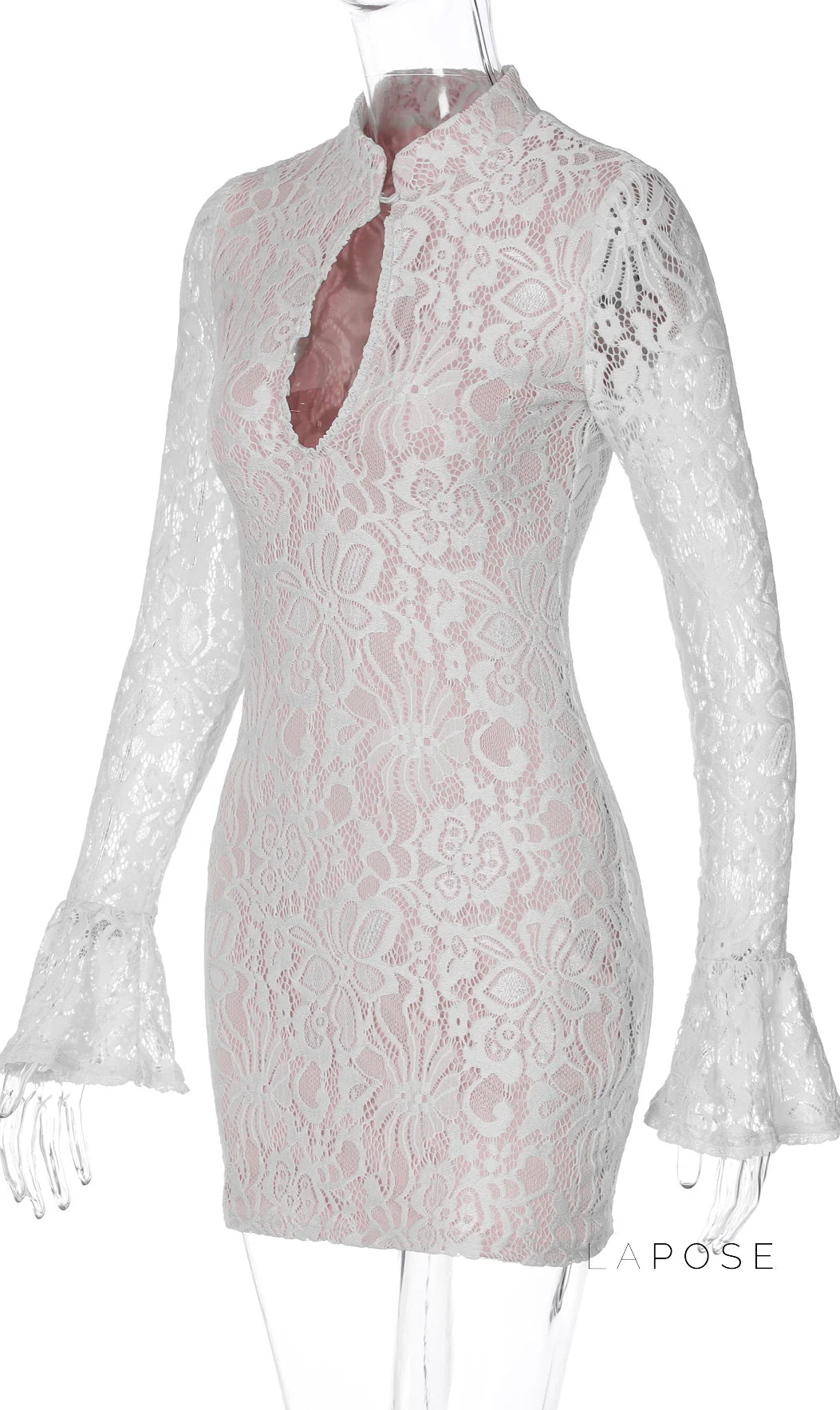 Riley Lace Bodycon Midi Dress