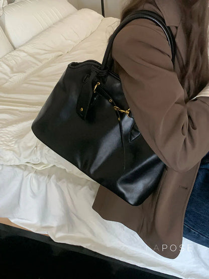 Ripley Briefcase Faux Leather Bag