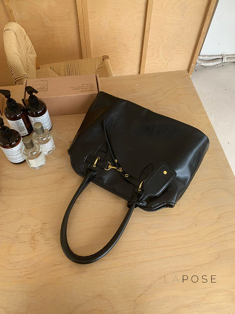 Ripley Briefcase Faux Leather Bag