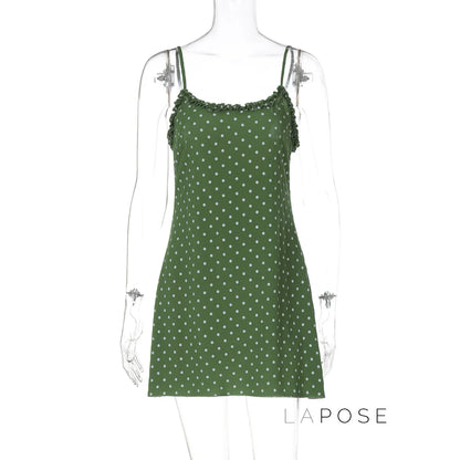 Rosella Polka Dot Mini Dress