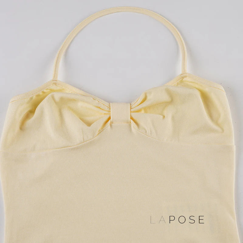 Rozlyn Backless Halter Top