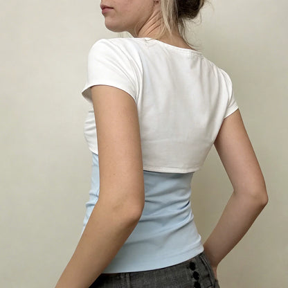 Runa Tie Front Shrug Top