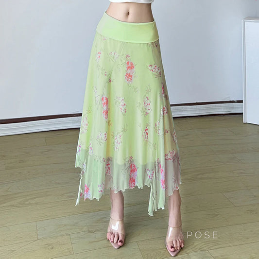 Seven Floral Maxi Skirt