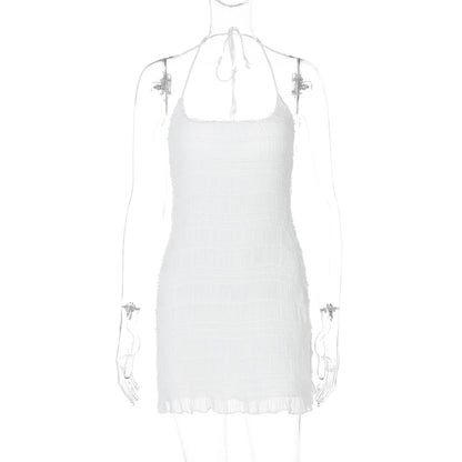 Shalom Halter Mini Dress