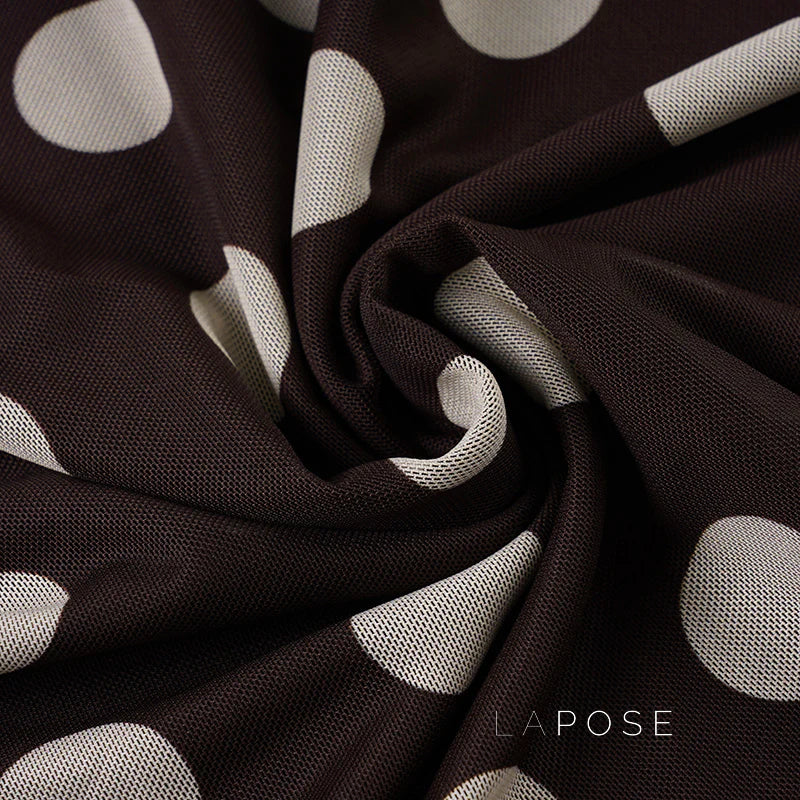 Sia Polka Dot Mesh Skirt