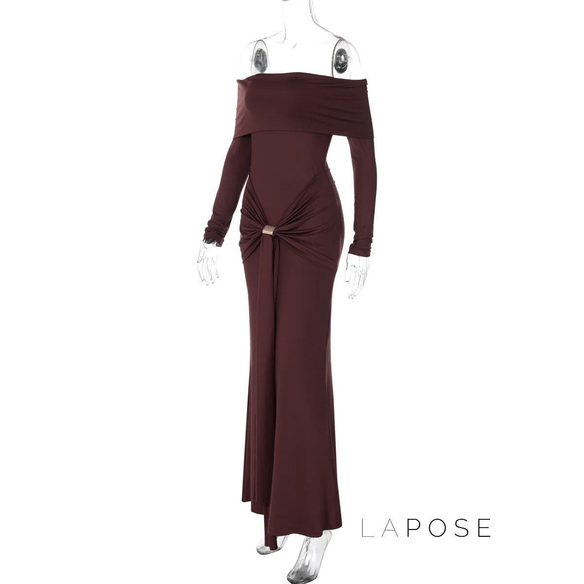 Swara Off-Shoulder Tie Waist Dress