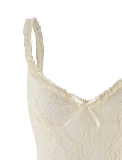 Tanner Champagne Lace Bodysuit