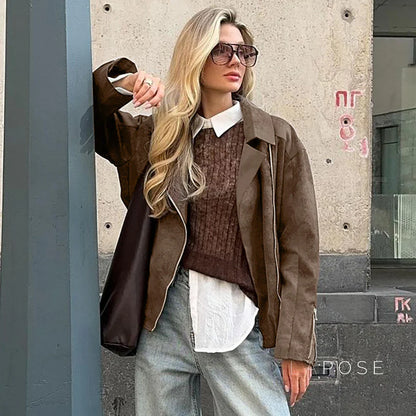Tinsleigh Luxe Suede Jacket