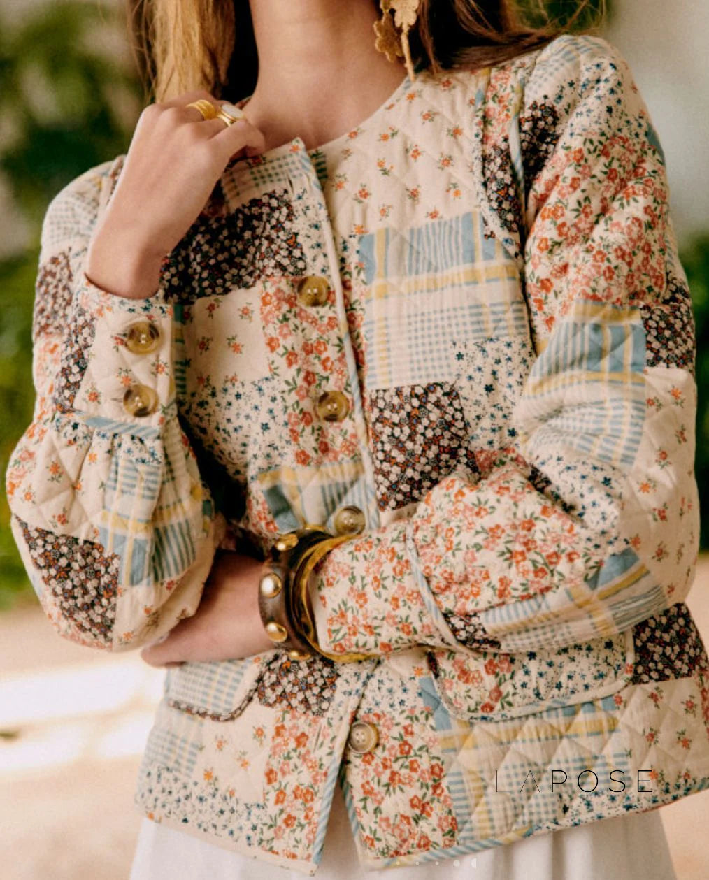 Tommie Floral Quilted Jacket