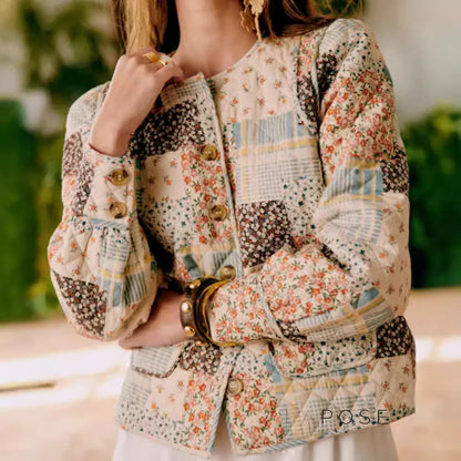 Tommie Floral Quilted Jacket
