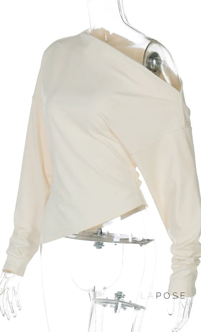 Valkyrie Asymmetric Slit Top