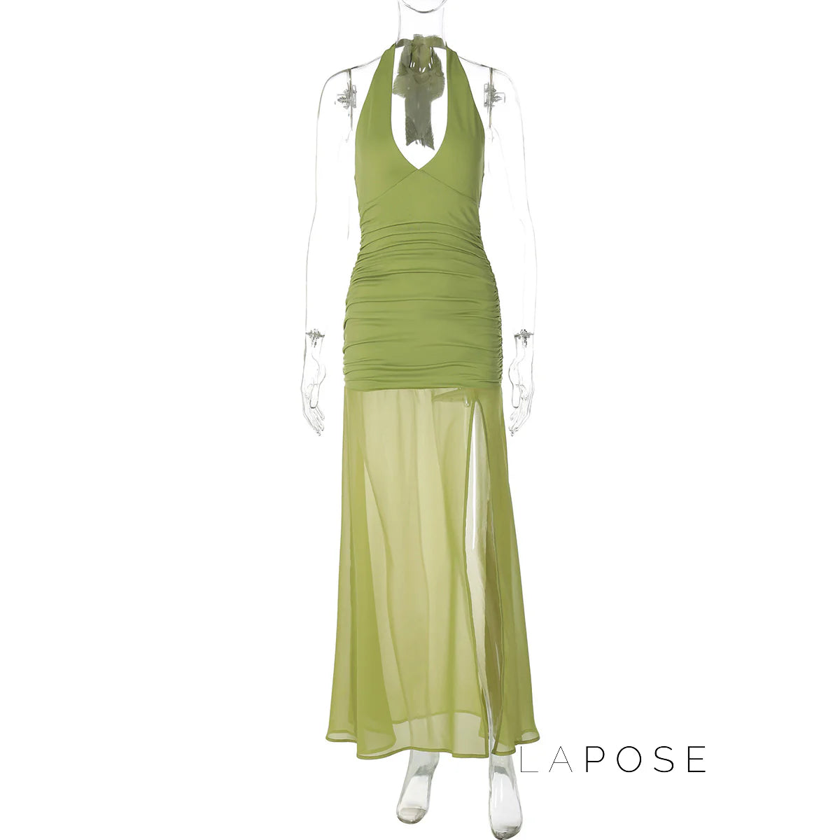 Vittoria Halter Maxi Dress
