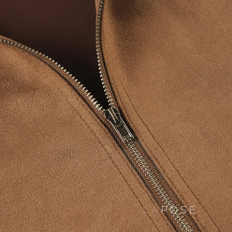 Yanelly Lapel Cropped Jacket