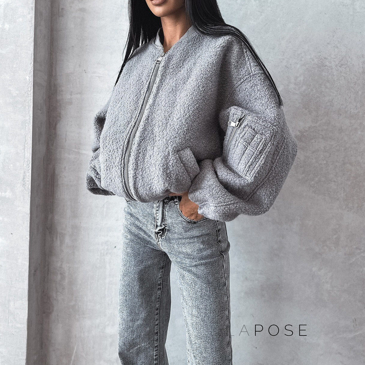 Zamya Cozy Fleece Jacket