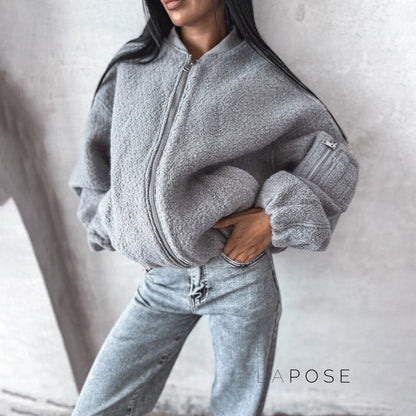Zamya Cozy Fleece Jacket