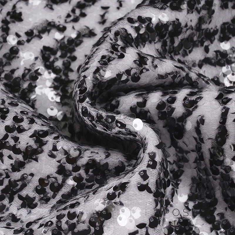 Zaylie Sequin Zebra Mini Skirt