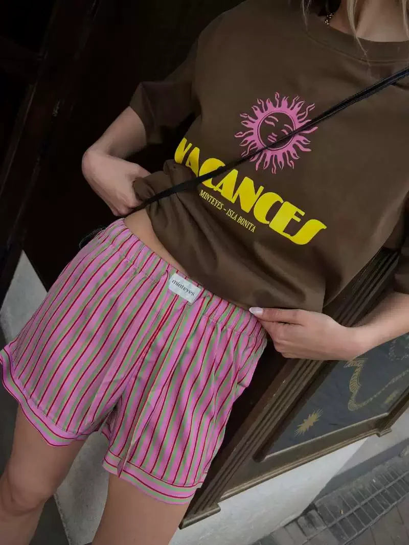 Zen Vacances Graphic Oversized T-Shirt