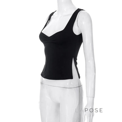 Ziona Square Neck Crop Top