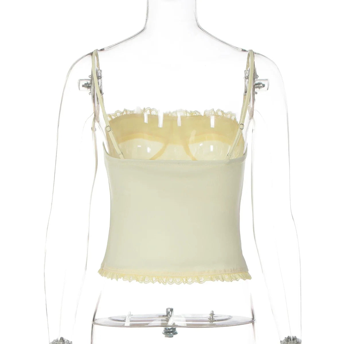 Zyah Lace Trim Corset Camisole
