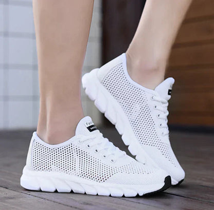Zapatillas informales de malla con cordones para mujer | Ideales para cualquier temporada