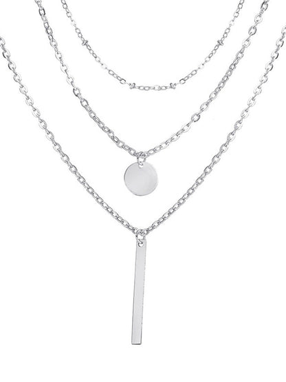 necklace Chic & Modern Street Geometry Necklaces / 3 Layered Necklace / Dailywear / Spring / Summer / Fall / Winter for Women