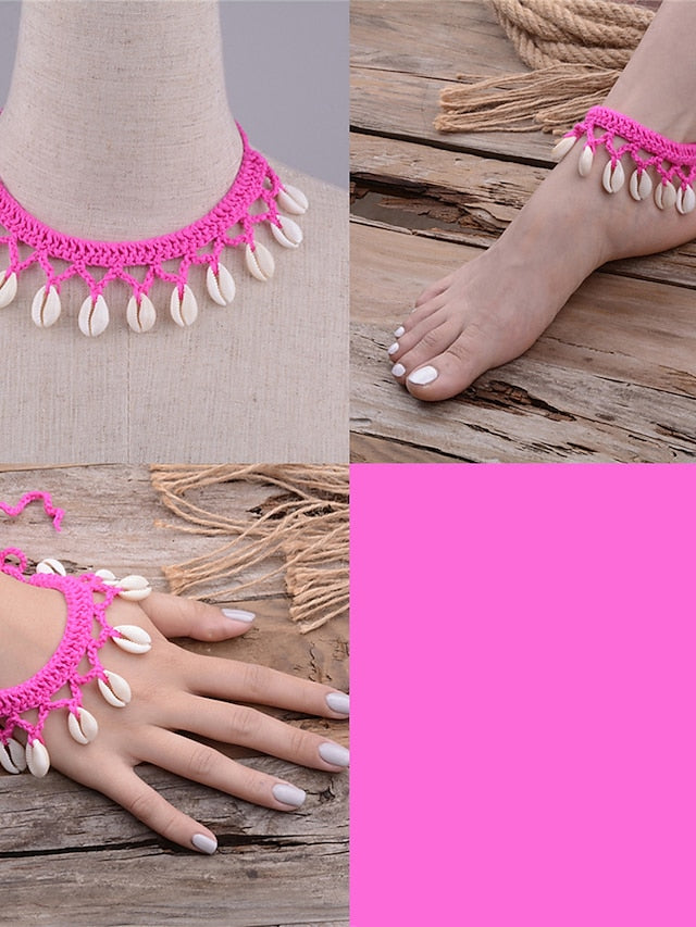 Jewelry Sets Fashion Outdoor Shell Jewelry Sets for Women
