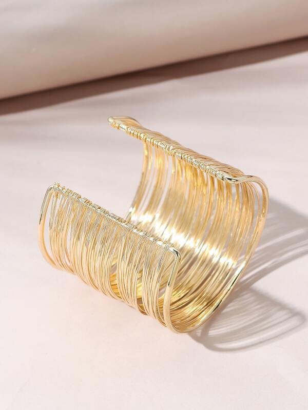 Layered Cuff Bracelet for Women