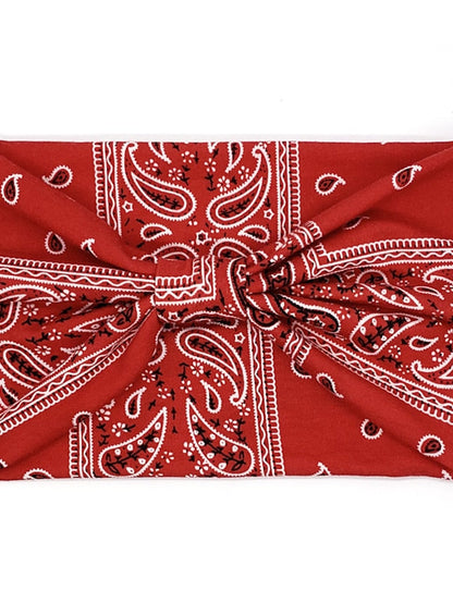 1PC Headbands Hair Band For Daily Holiday Classic Fabric Scarlet Black White for Women