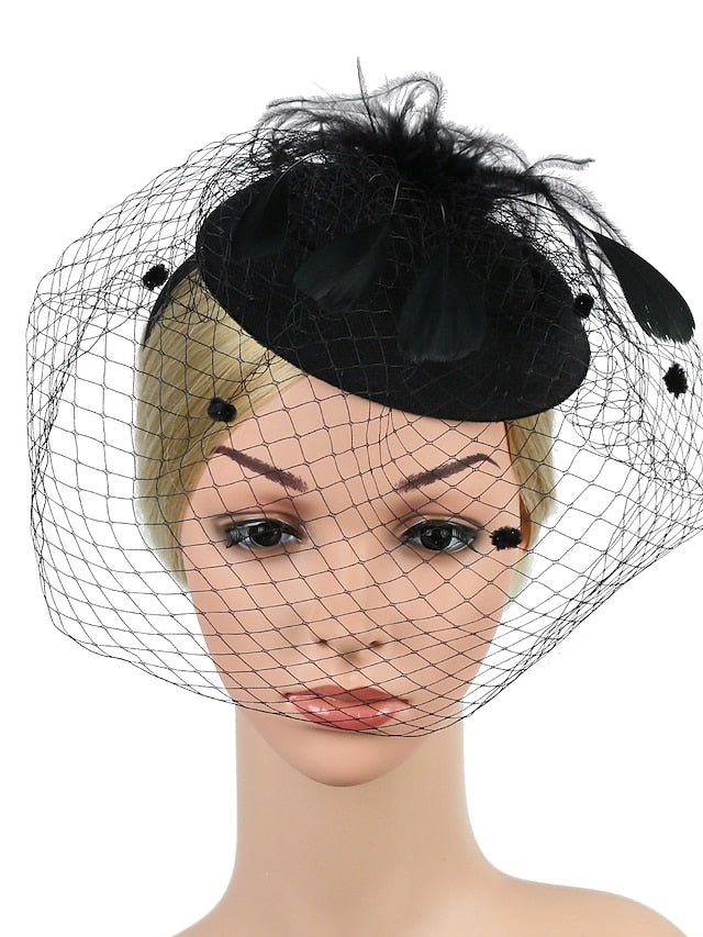 Hair Clip Chic & Modern Party Pure Color Headwear / Black / Red / Blue / Fall / Winter for Women