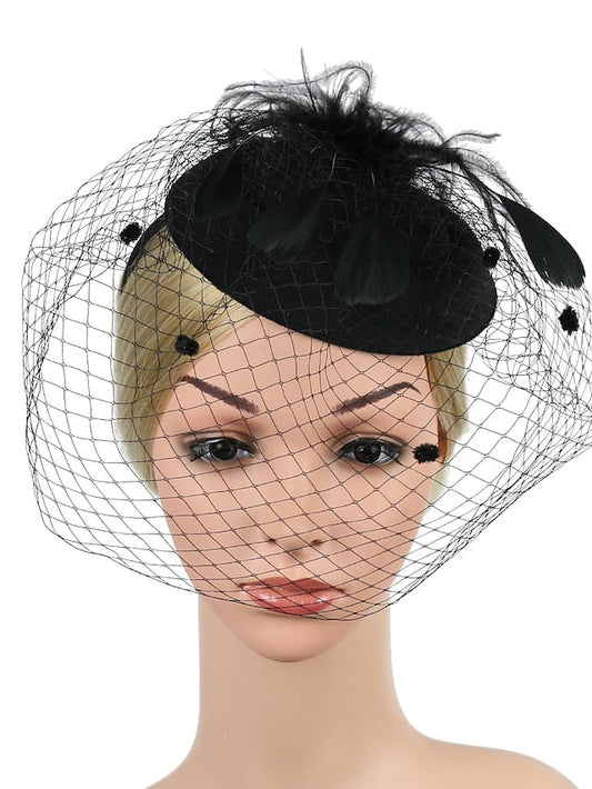 Hair Clip Chic & Modern Party Pure Color Headwear / Black / Red / Blue / Fall / Winter for Women
