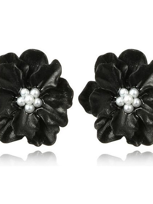 1 Pair Stud Earrings For Street Daily Resin Classic Fashion for Women