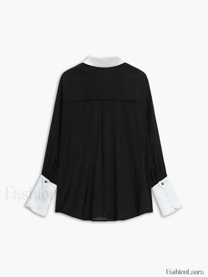 Leisure See Through Trendy Shirt With Cami Top