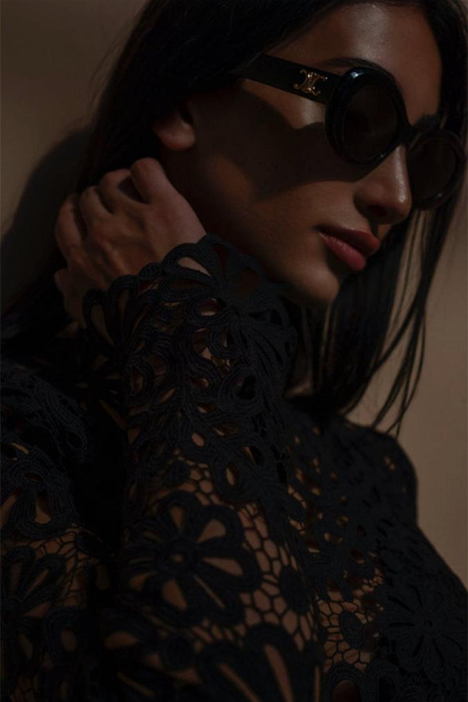 Conjunto floral hueco Lena