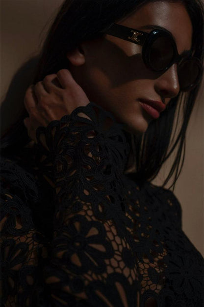 Conjunto floral hueco Lena