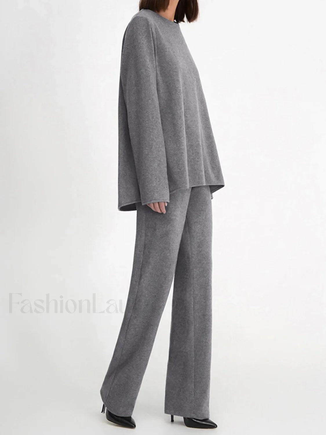 Let's Get Cozy Trendy Two Piece Pants Set