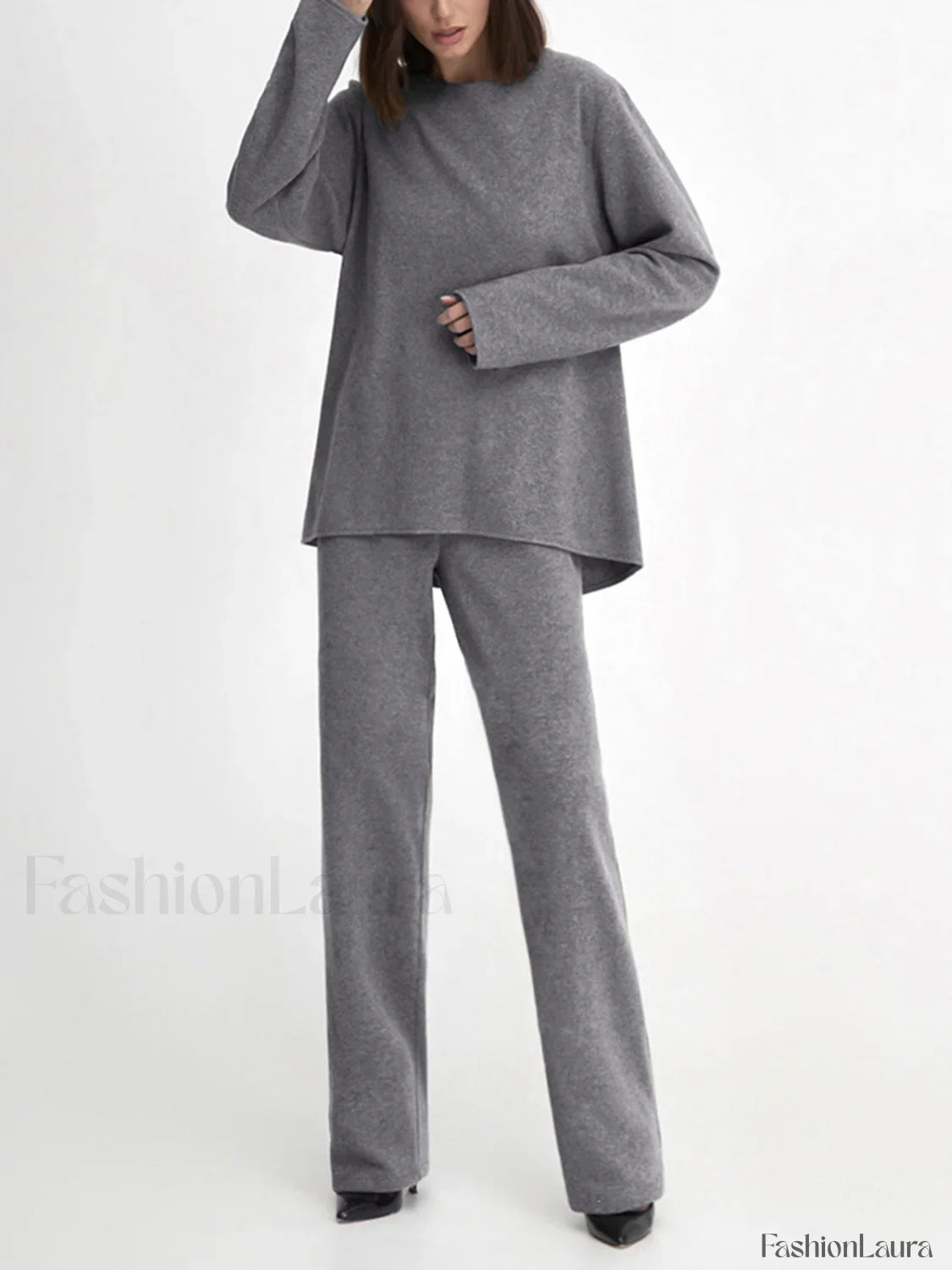 Let's Get Cozy Trendy Two Piece Pants Set